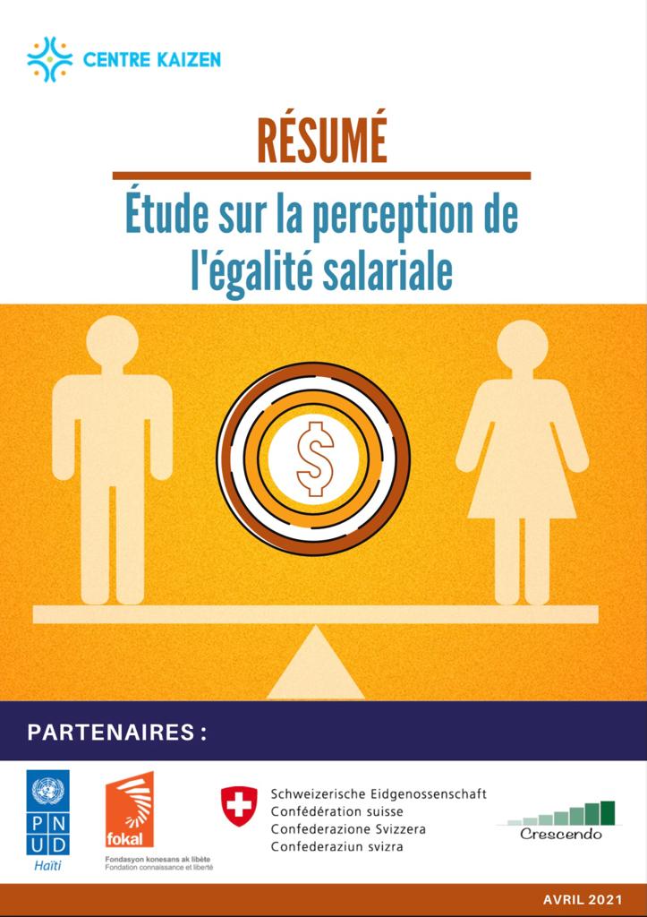 Résumé de l'étude sur la perception de l'égalité salariale